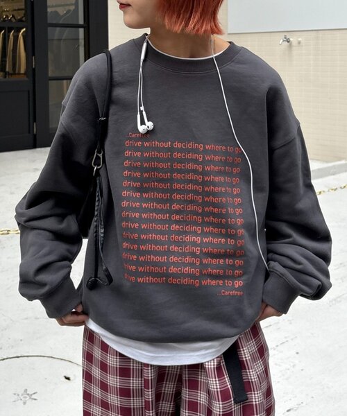 「CIAOPANIC TYPY」 スウェットカットソー MEDIUM グレー系その他 レディース_画像6