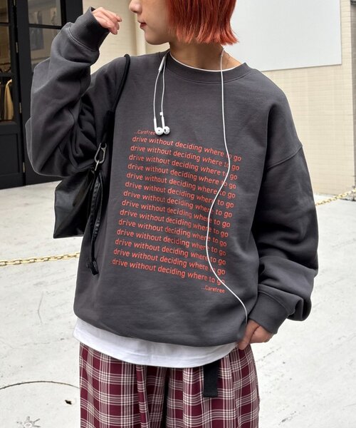 「CIAOPANIC TYPY」 スウェットカットソー MEDIUM グレー系その他 レディース_画像7