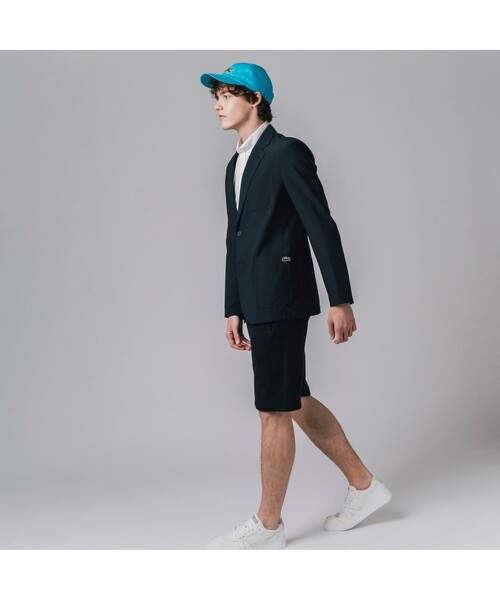 LACOSTE（ラコステ） ジャケット 48 ブラックミックス メンズ