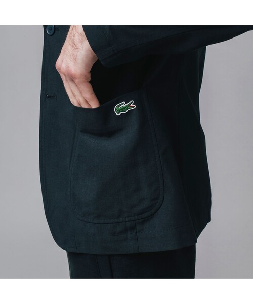 LACOSTE（ラコステ） ジャケット 48 ブラックミックス メンズ