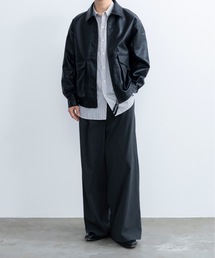 「SINSS」 スラックス X-SMALL ブラック メンズの画像9