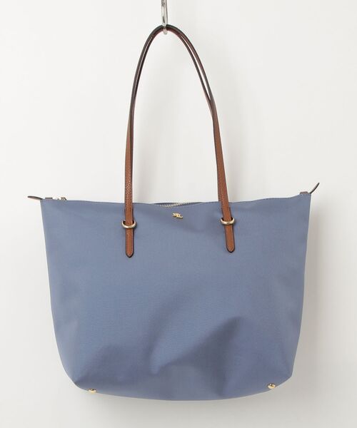 LAUREN RALPH LAUREN トートバッグ ブルー タッセル付き LAUREN RALPH LAUREN（ローレン ラルフローレン） トートバッグ