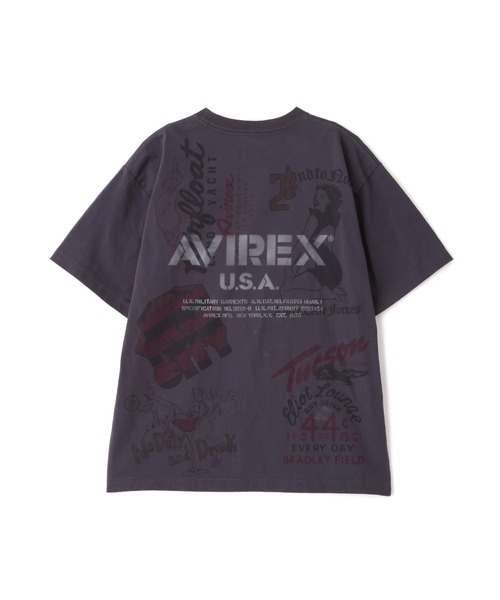 AVIREX(アヴィレックス) tシャツ ARCHIVE PRINT T-SHIRT AVIREX(アヴィレックス) tシャツ ARCHIVE PRINT T-SHIRT