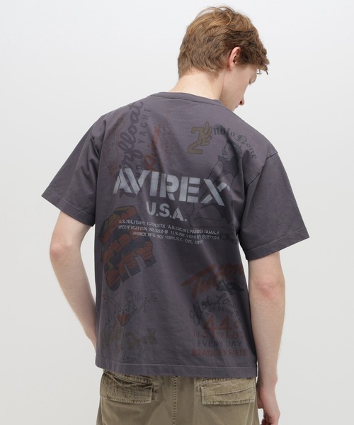 AVIREX（アヴィレックス） tシャツ ARCHIVE PRINT T-SHIRT