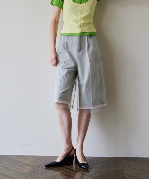 todayful ショートパンツ 25aw TODAYFUL/トゥデイフル】Wool Twill