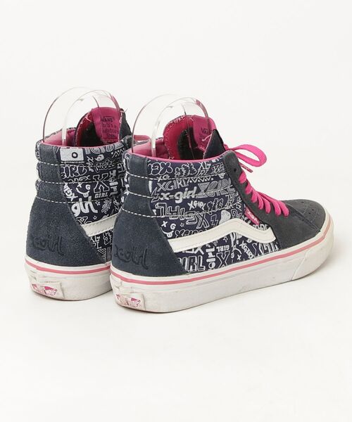 X-girl（エックスガール） ハイカットスニーカー「VANSコラボ」 23.5cm