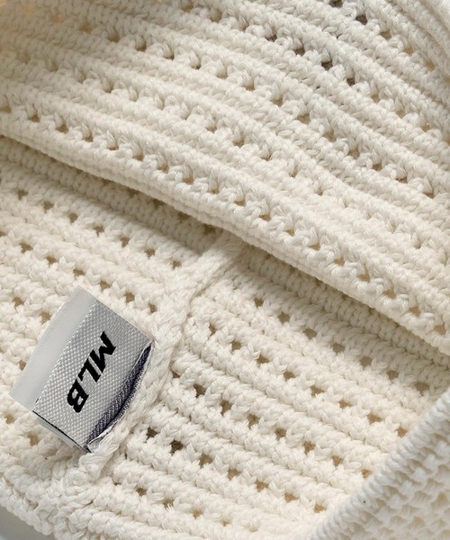 MLB Korea 限定　パッチ　ニット帽　新品　タグ付き　入手困難　即日発送 MLB KOREA(エムエルビーコリア)/Patch beanie[品番：OUTW0000879
