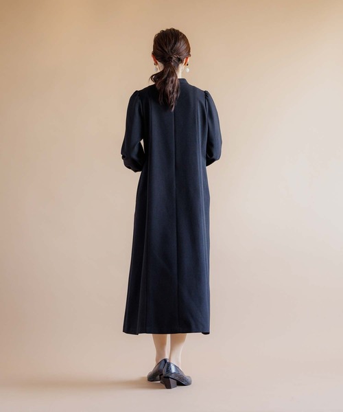 「RAW FUDGE」 長袖ワンピース M グリーン レディース_画像5