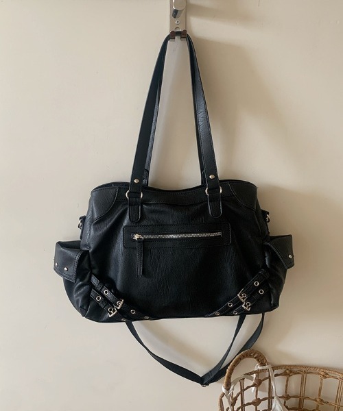 「lilful」 2WAYバッグ F ブラック レディース_画像2