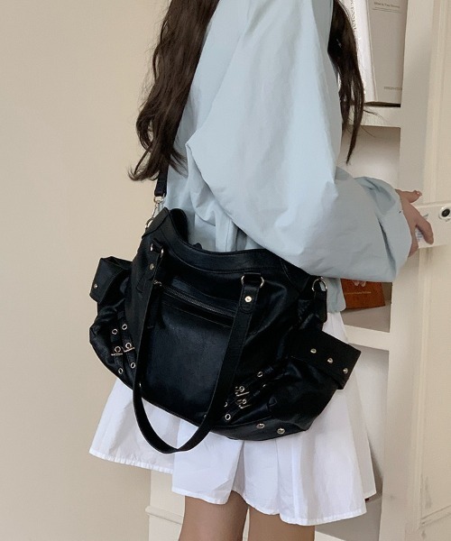 「lilful」 2WAYバッグ F ブラック レディース_画像5