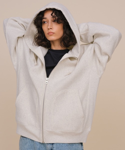 Champion（チャンピオン） ジップアップパーカー M オフホワイト