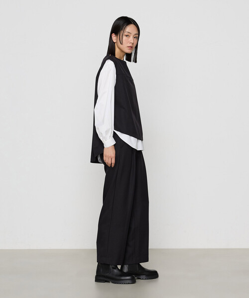 「Gabardine K.T」 ベスト 9号 ブラック レディース_画像3