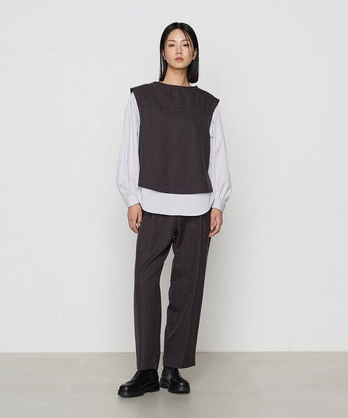 「Gabardine K.T」 ベスト 9号 ブラック レディース_画像5