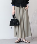 uvカット ワイドパンツ パンツ 「接触冷感・...の詳細画像1