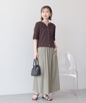 uvカット ワイドパンツ パンツ 「接触冷感・...の詳細画像2