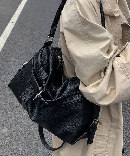 FREE STYLISTS ショルダーバッグ バッグ Y2K ストラップ付2TYPEベルト