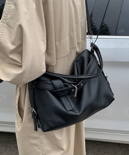 FREE STYLISTS ショルダーバッグ バッグ Y2K ストラップ付2TYPEベルト