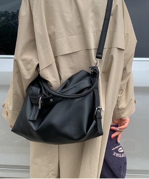 FREE STYLISTS ショルダーバッグ バッグ Y2K ストラップ付2TYPEベルト