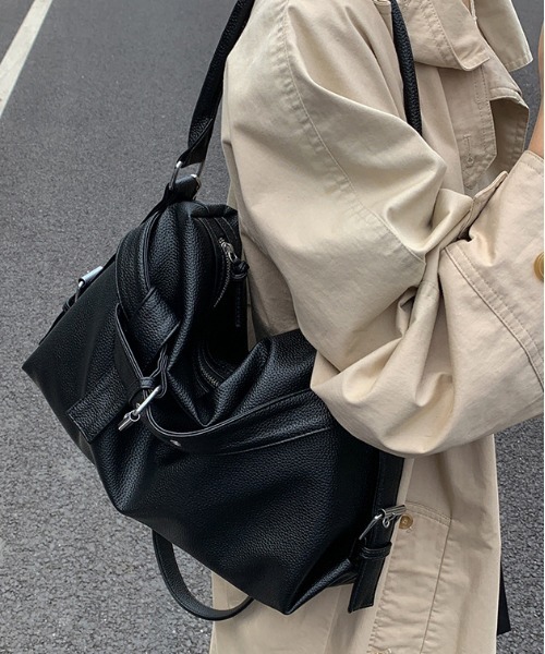 FREE STYLISTS ショルダーバッグ バッグ Y2K ストラップ付2TYPEベルト