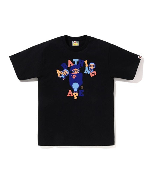 tシャツ COLORS COLLEGE MILO TEE メンズ レディースの画像