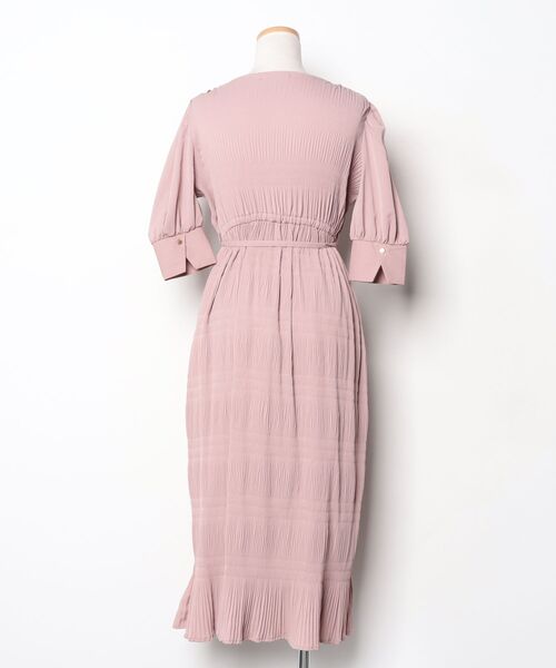 「natural couture」 半袖ワンピース S ピンク レディース_画像2