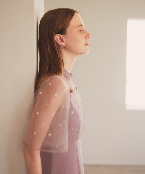 「Leja」 半袖ワンピース MEDIUM ブラック レディース_画像4
