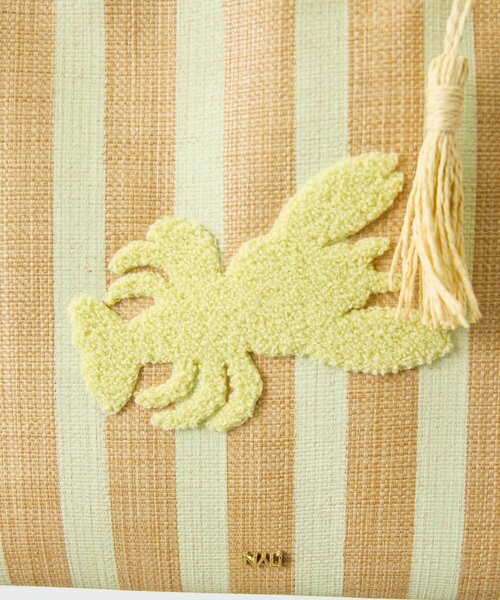 ear PAPILLONNER（イア パピヨネ） トートバッグ 「NALI」ストライプ