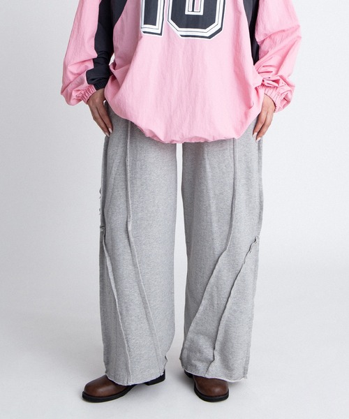 PUNYUS（プニュズ） スウェットパンツ ジャージ カットオフスウェット