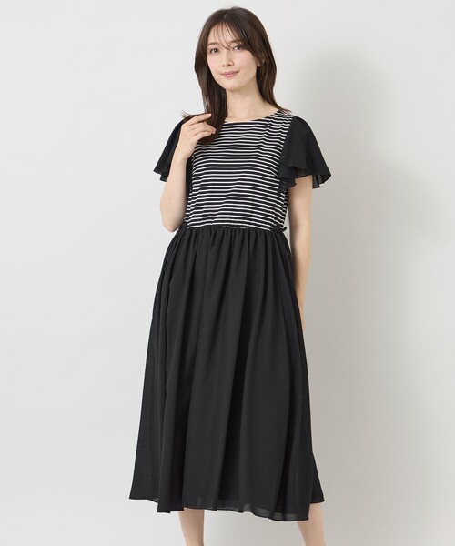 TO BE CHIC（トゥー ビー シック） ワンピース 半袖 「冨張 愛さん着用 