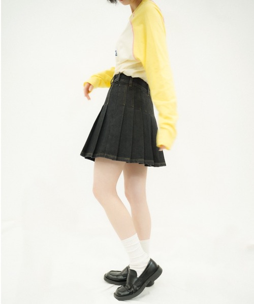 「common gull products.」 デニムスカート フリー インディゴブルー レディース_画像7