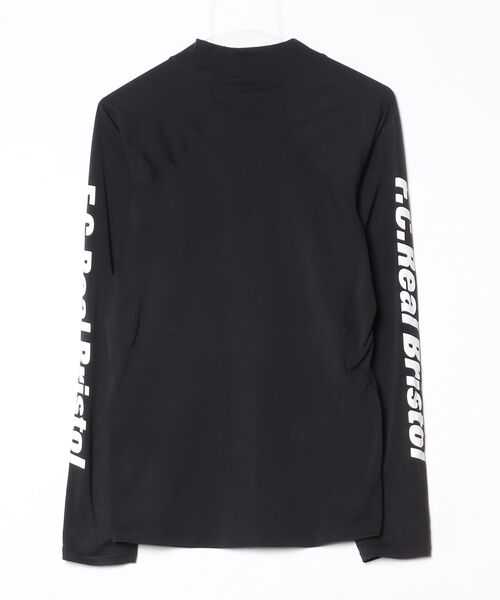 「F.C.R.B.」 ワンポイント長袖Tシャツ M ブラック メンズ_画像2