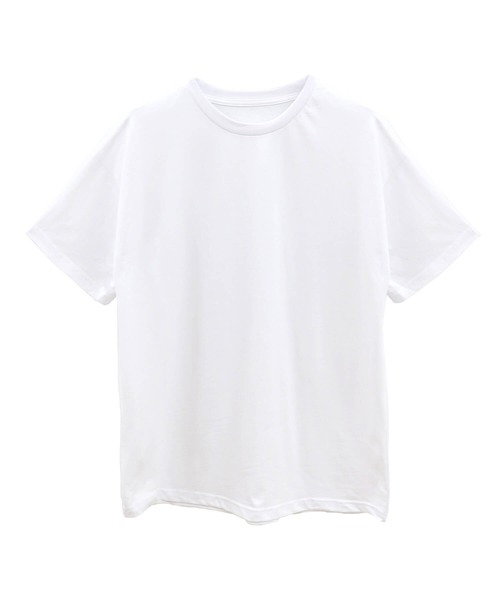 I-SOOK（アイスー） tシャツ 半袖 ソフトホワイトTシャツ(eri. select