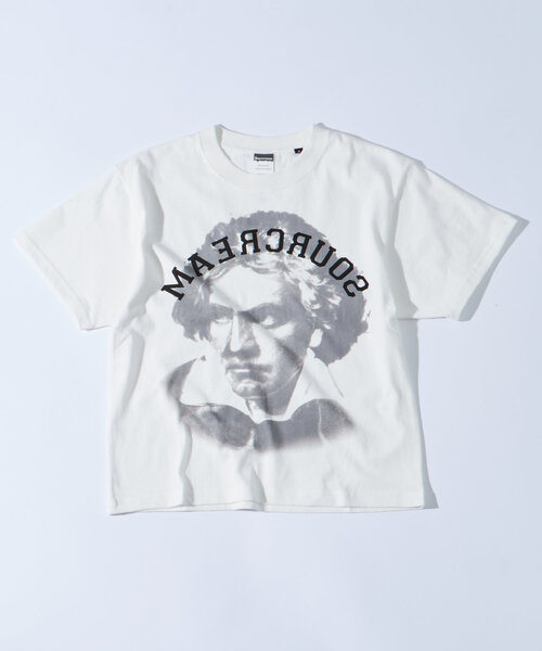 「Sourcream」 半袖Tシャツ SMALL ホワイト レディース_画像3