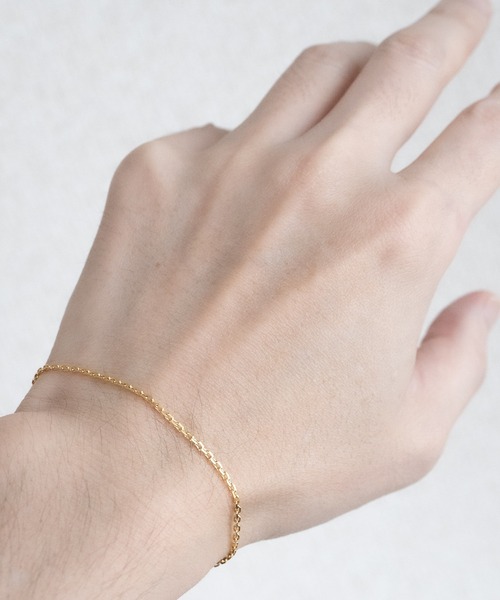 SENTI（センティ） ブレスレット FINE 4CUT AZUKI CHAIN BRACELET