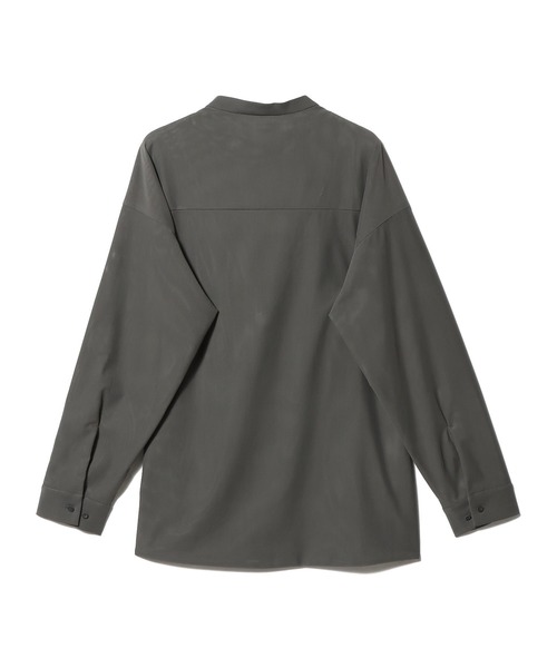 「onegravity」 長袖シャツ LARGE グレー メンズ_画像4
