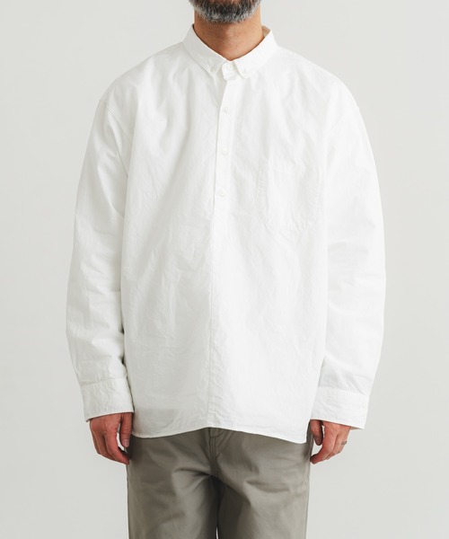 「quadro」 長袖シャツ LARGE ホワイト メンズ_画像4
