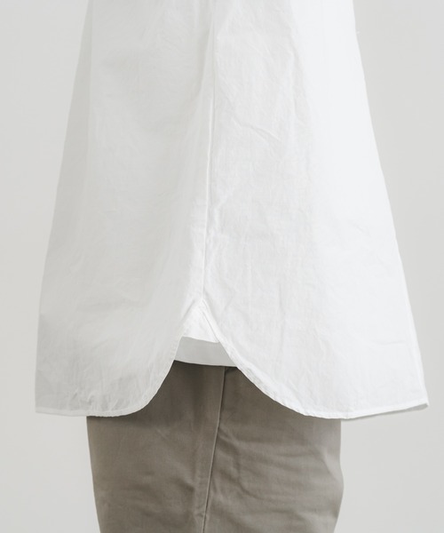 「quadro」 長袖シャツ LARGE ホワイト メンズ_画像9