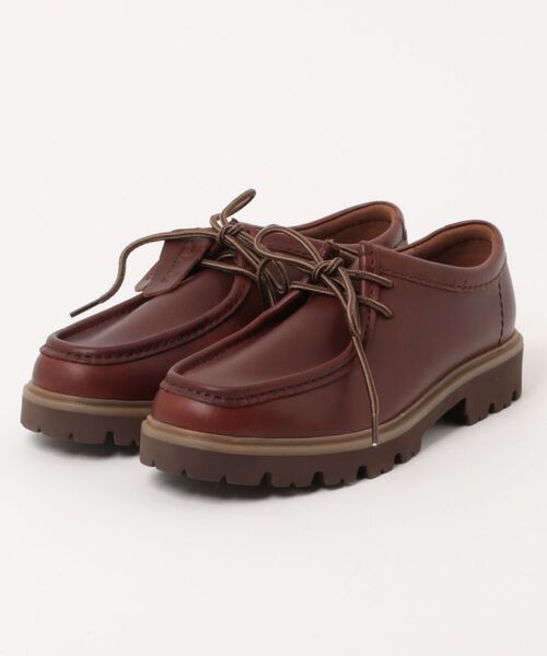 Clarks Collection メンズ モカシン ブラウン Clarks（クラークス） デッキシューズ CLEYHILL SEAM「本革」メンズ