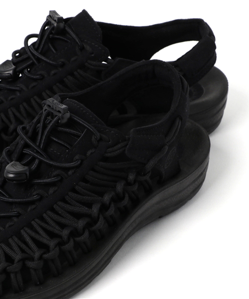 KEEN HYPERPORT ハイパーポート クロッグ レザー サンダル Black