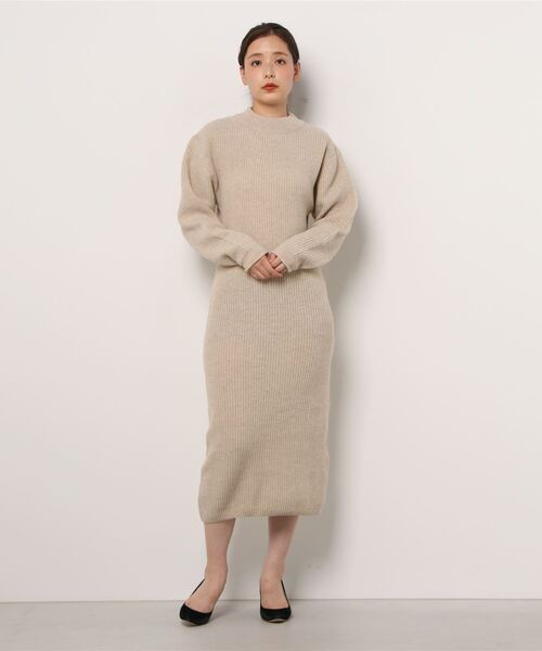 ワンピース JANE SMITH:BACK OPEN KNIT OP