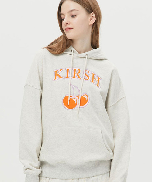 パーカー KIRSH ARCH LOGO CHERRY HOODIE LS/キルシーアーチロゴチェリーフーディー「S」 レディース メンズ