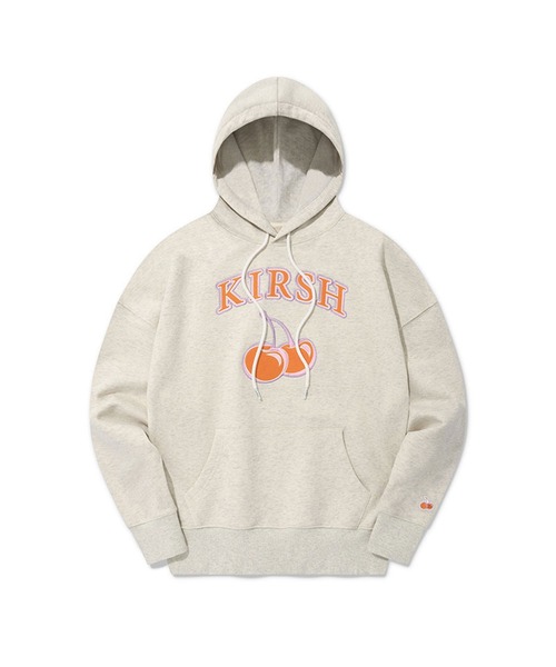 kirsh トレーナー　パーカー パーカー KIRSH ARCH LOGO CHERRY HOODIE LS/キルシーアーチロゴ