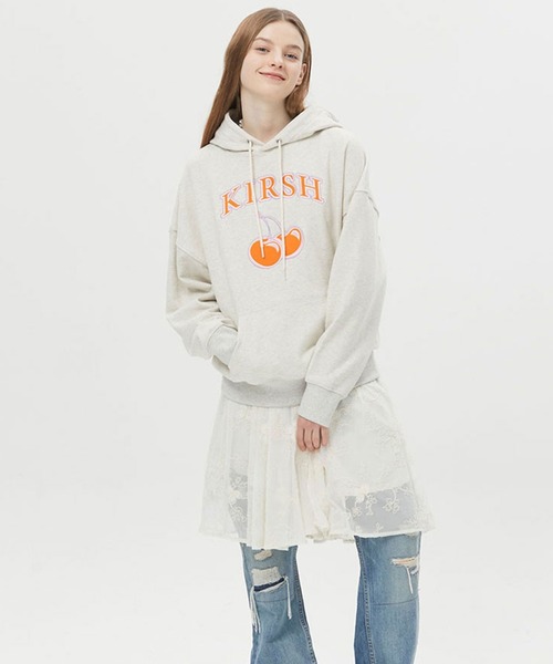 パーカー KIRSH ARCH LOGO CHERRY HOODIE LS/キルシーアーチロゴ