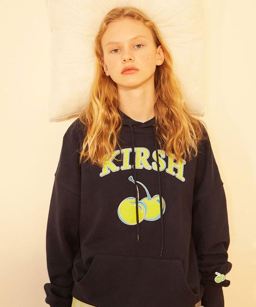 パーカー KIRSH ARCH LOGO CHERRY HOODIE LS/キルシーアーチロゴチェリーフーディー「S」 レディース メンズ パーカー KIRSH ARCH LOGO CHERRY HOODIE LS/キルシーアーチロゴ
