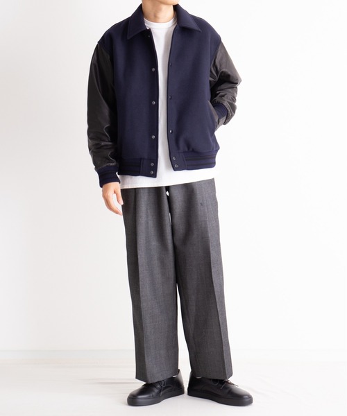 スタジャン KIIT キート / VARCITY JKT オーバサイズ ヴァーシティジャケット スタジャン / KIN-Y98-104の画像