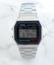 CASIO QUARTZ　メンズ　SV/カーキ　海外モデル 　新品未使用 CASIO 腕時計 CASIO（カシオ)カリキュレーター 海外モデル