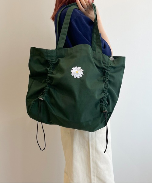 aimoha（アイモハ） トートバッグ aimohaオリジナルマーガレット刺繍