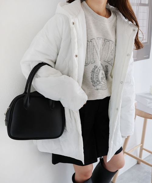 【美品、希少】Black & White キルティング　アウター　2way w closet（ダブルクローゼット）の「2WAYキルティングジャケット