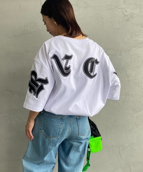 RVCA（ルーカ） tシャツ 半袖 OE FAKE RVCA バックワッペンロゴTシャツ