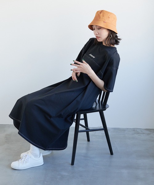 KANGOL SPORT ワンピース 「KANGOL SPORT(カンゴールスポーツ)」配色